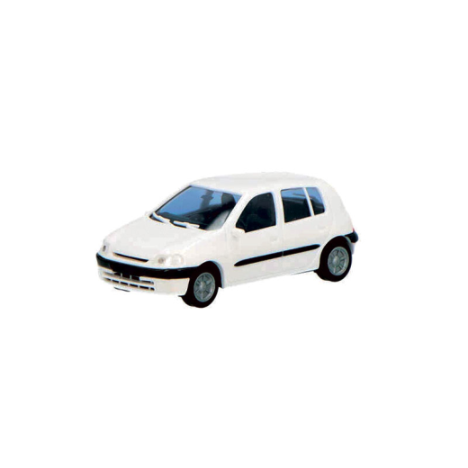 Véhicule Renault Clio 2, 5 portes, blanc glacier