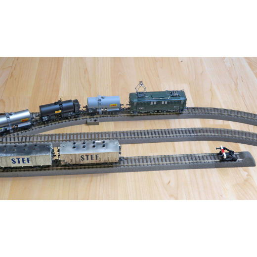 Rail droit 188,3 mm - Code 83 Trix C-2