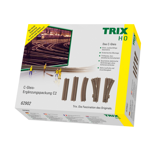 Coffret de voies complémentaires C2 - Code 83 Trix C-3
