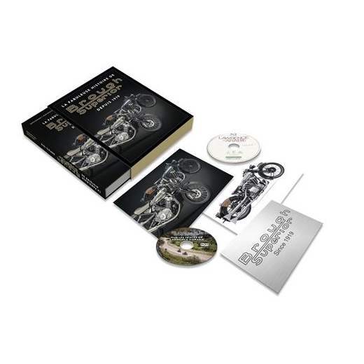 La fabuleuse histoire de Brough Superior coffret collector avec DVD-1