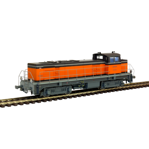 Locomotive Diesel BB 63568 Livrée Arzens Orange 435, sigle "nouille", SNCF Ep. V - DCC SOUND