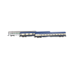 Coffret de 3 voitures « Train Expo », coffret n° 3, 2 x T2 voiture-lits + voiture-bar, ép. VI, SNCF-4