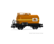 Coffret de 2 wagons à 2 essieux : citerne et type G4, ép. V, Colas Rail-1