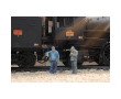 2 Agents des vapeurs Fugain en pause - SNCF-4