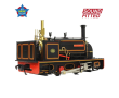 Locomotive à vapeur Quarry Hunslet 0-4-0ST 'Margaret' Penrhyn Quarry Lined Black-1