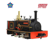 Locomotive à vapeur Quarry Hunslet 0-4-0ST 'Margaret' Penrhyn Quarry Lined Black-2