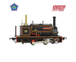 Locomotive à vapeur Quarry Hunslet 0-4-0ST 'Margaret' Penrhyn Quarry Lined Black-5