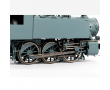 Locomotive à vapeur 030 TU grise (sans marquage), ép. III, SNCF, éch 0-4