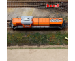 Locomotive diesel Vossloh DE 18, COLAS RAIL, livrée orange/jaune, ép. VI-4