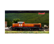 Locomotive diesel Vossloh DE 18, COLAS RAIL, livrée orange/jaune, ép. VI-5