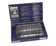 Coffret de 3 voitures Étoile du Nord, set 2/2 (1 x DD3, 1 x VPC Flèche d'Or et 1 x VP Étoile du Nord), ép. II, CIWL-9