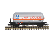 Coffret de 2 wagons gaziers à 2 essieux avec toit pare soleil, « Air Liquide », ép. IV, SNCF-2
