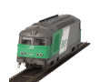 Locomotive diesel BB 467471 sans enjoliveur en livrée Fret, ép. VI, SNCF, analogique-1