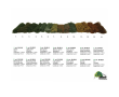 Arbustes pour haie, vert foncé, 3-4 cm-2
