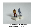 Vieil homme assis - Personnage à peindre-1