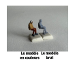 Vieil homme assis - Personnage à peindre-2