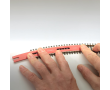 Gabarit de pose de voie Tracksetta  - Rayon 457 mm - N et 00-9-1