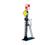 Signal PLM sur mât en treillis - Signal combiné 2 cocardes, ép. II à V-1
