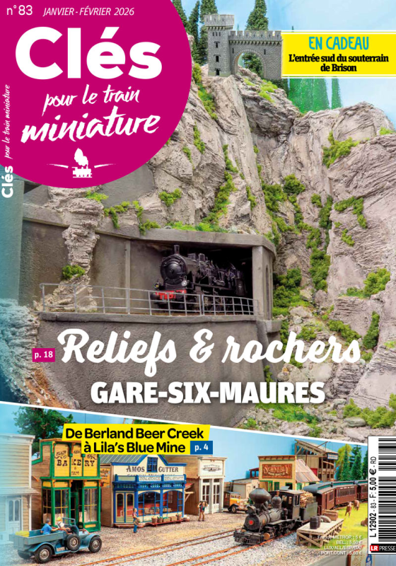 Nouveau numéro : Clés pour le train miniature n°83 Janvier-Février 2026