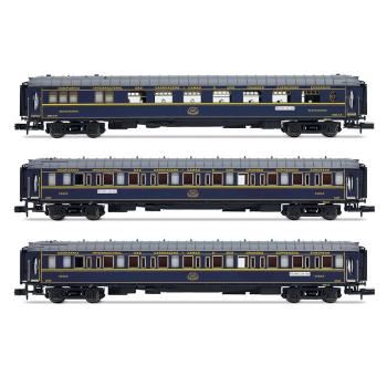 Coffret de 3 voitures "Sud-Express", set 2/2 (VPC Étoile du Nord + WL + WL), ép. III-IV, CIWL