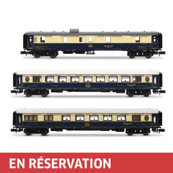 Coffret de 3 voitures « Etoile du Nord », set 1/2 (DD3, VP Flèche d'Or + VPC Étoile du Nord), ép. II, CIWL