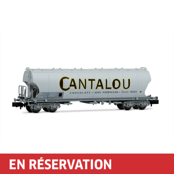 Wagon sucrier à bogies « Cantalou », ép. VI, SNCF