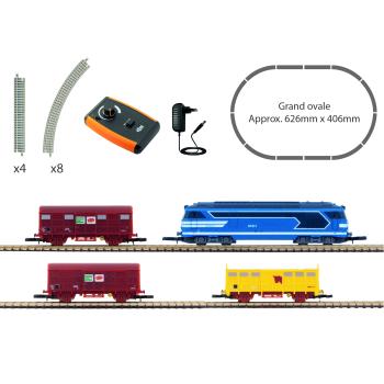 Coffret de départ BB67400, bleu, SNCF, ép IV (éch. Z)