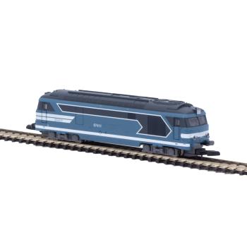 Locomotive diesel BB67411 SNCF Bleue - analogique (éch. Z)