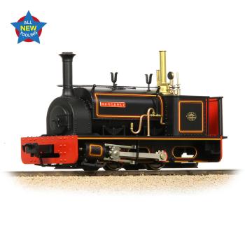 Locomotive à vapeur Quarry Hunslet 0-4-0ST 'Margaret' Penrhyn Quarry Lined Black