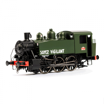 Locomotive à vapeur 030 TU 4 (Est - Chaumont), ép. III, SNCF, éch 0