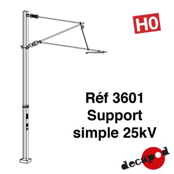 Support simple 25kV