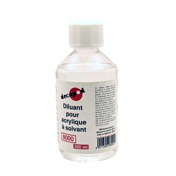 Diluant pour acrylique à solvant 250 mL