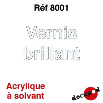 Vernis brillant acrylique à solvant 60 ml
