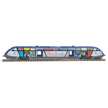 Autorail diesel X 73500 « Imaginalsace », ép. VI, SNCF, analogique