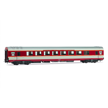 Voiture supplémentaire Grand Confort (A8u) pour TEE « Le Kléber » grise, ép. IV, SNCF