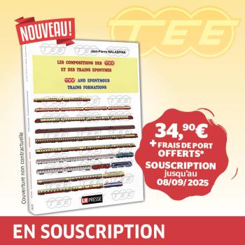 Les compositions des TEE et des trains éponymes - TEE and eponymous trains formations
