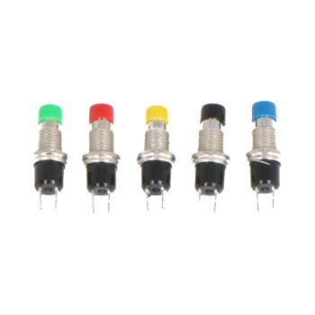 Boutons poussoir - Le lot de 5