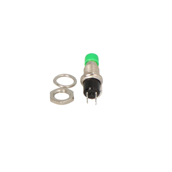 Bouton poussoir vert