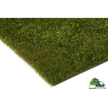 Tapis floqué pour champs et prairies - Prairie fleurie blanc et jaune - 8-18 mm 20 x 30 cm