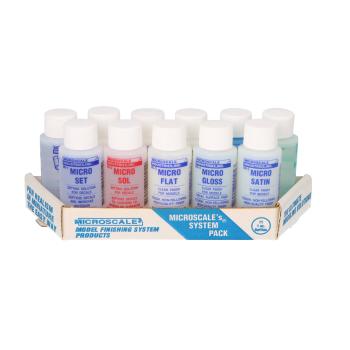 Assortiment des 11 produits MICROSCALE
