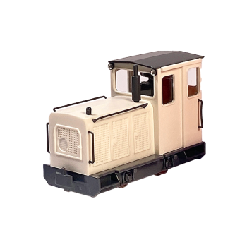 Locotracteur diesel Schöma blanc