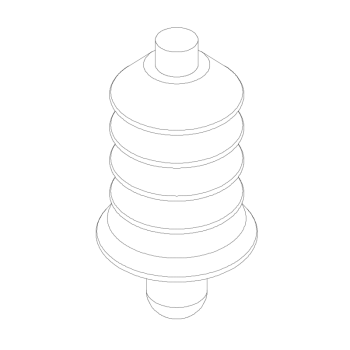 Isolateur T1 x 5