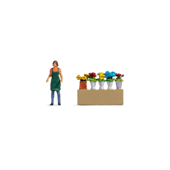 Mini-scène Stand de fleurs