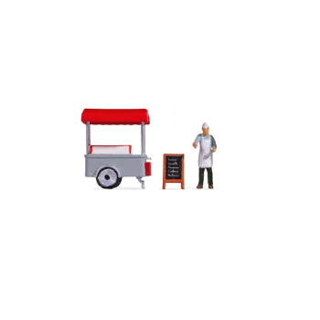 Mini-scène Chariot de glaces
