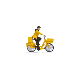 Mini-scène Postier à vélo