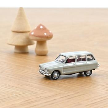 Véhicule Citroën Ami 6 break - 1969 - Gris rosé
