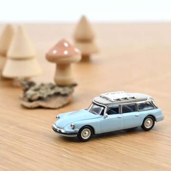 Véhicule Citroën ID break - 1960 - Bleu Monte-Carlo