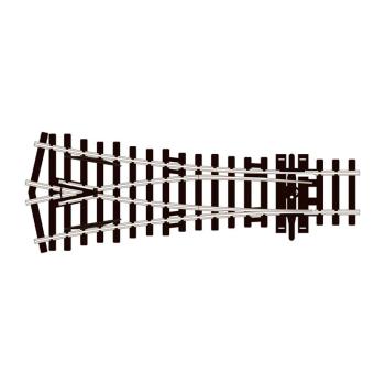 Aiguille symétrique en Y unifrog rayon 610 mm, éch. 00/H0 - code 100