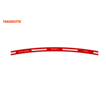 Gabarit de pose de voie Tracksetta - Rayon 533 mm - N et 00-9