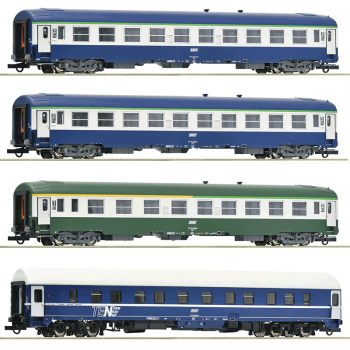 Coffret de 4 voitures du train "Arlberg-Express" ,  2R, EP. IV, SNCF